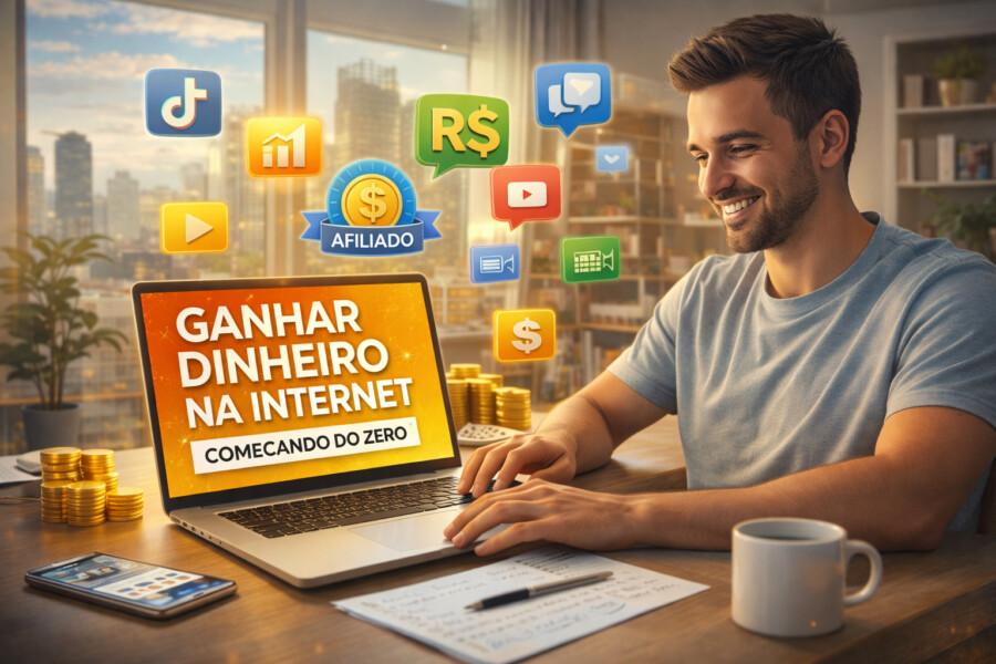 Ganhar dinheiro online do zero